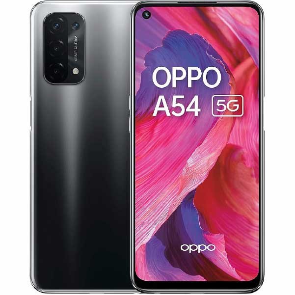 Oppo A54 5G smartphone, available at Mobitel UK